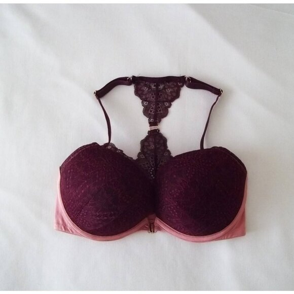 Victoria’s Secret® ‘PINK’ Date Racerback Push-Up Bra Size 34DD - Picture 1 of 14